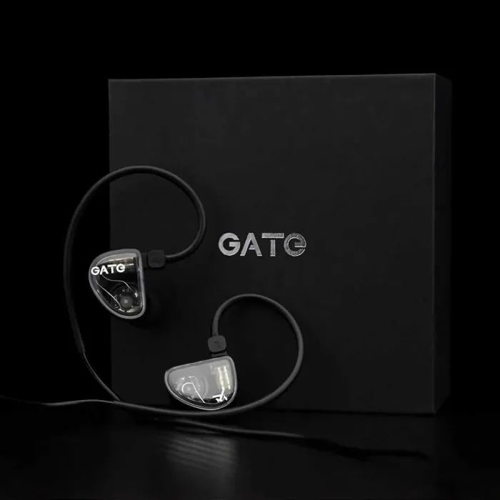 Gate In-Ear Kablolu Mikrofonlu Monitör Kulaklık - SİYAH - 6