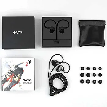 Gate In-Ear Kablolu Monitör Kulaklık - SİYAH - 4