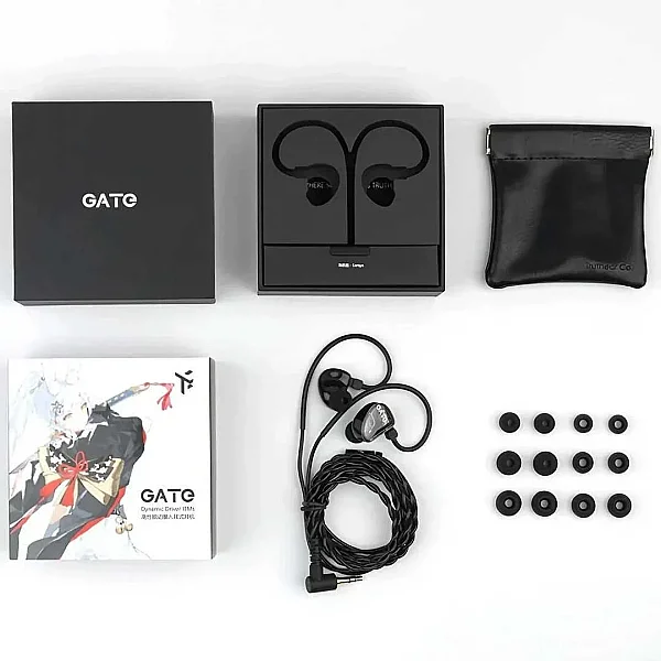 Gate In-Ear Kablolu Monitör Kulaklık - SİYAH - 4