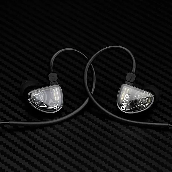 Gate In-Ear Kablolu Monitör Kulaklık - SİYAH - 5