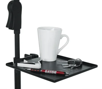 Gator Frameworks 9″ x 9″ Microphone Acc. Shelf | GFW-SHELF0909 - Gator Frameworks