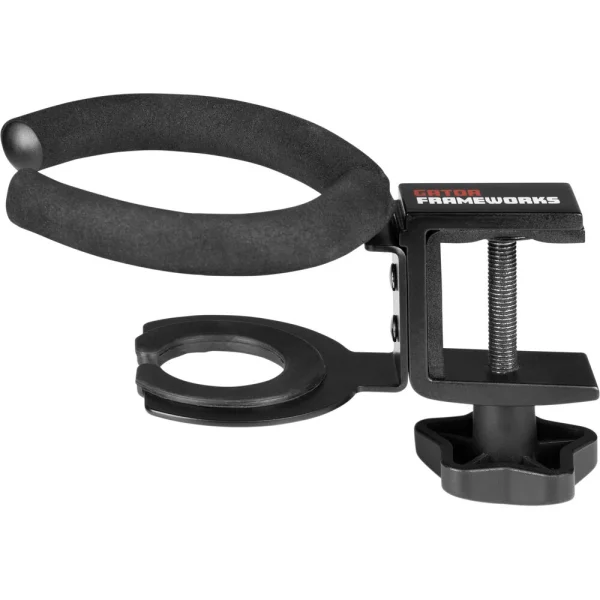 Gator Single Beverage Holder Desk Mount | GFW-SINGLECUP-DESK - 1