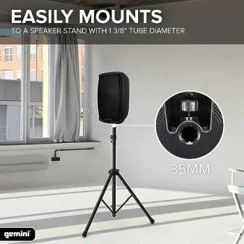 AS-2108BT | Aktif 8 İnç Bluetooth Hoparlör - 6