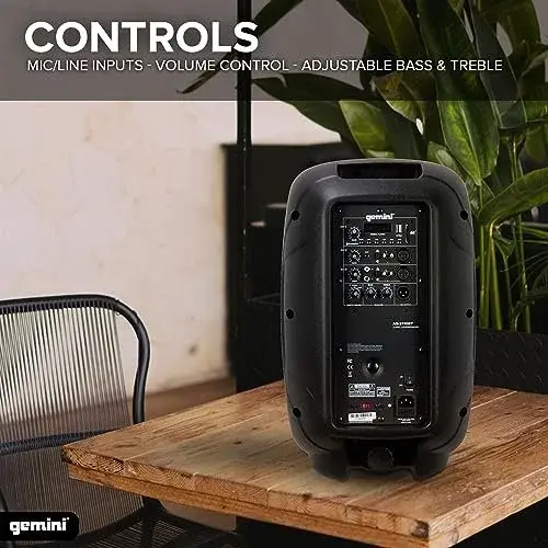 AS-2110BT | Aktif 10 İnç Bluetooth Hoparlör - 3