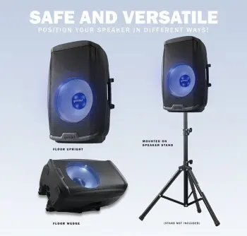 AS-2115BT | Aktif 15 İnç Bluetooth Hoparlör - 6