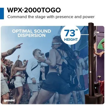 WPX-2000TOGO Modüler Taşınabilir PA Hoparlör - 4