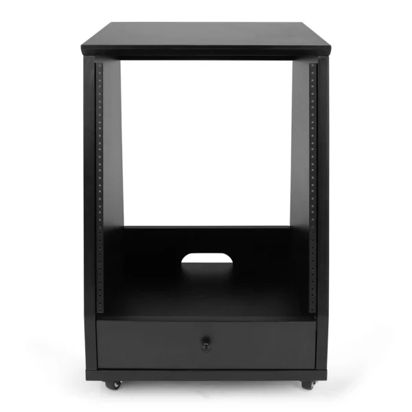 Frameworks Elite Angled Studio Rack – 12U BLK | GFW-ELITESTUDIORK12-BLK - 2