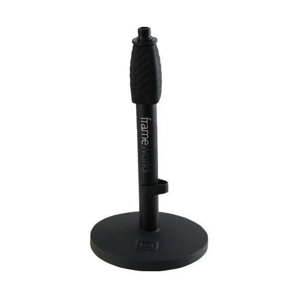 Desktop Mic Stand with Round Base and Twist Clutch | GFW-MIC-0601 - 2