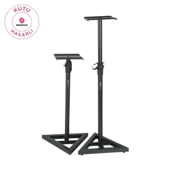 Çiftli Ayarlanabilir Stüdyo & DJ Monitör Standı GFW-SPK-SM50 - KUTU HASARLI - Gator Frameworks