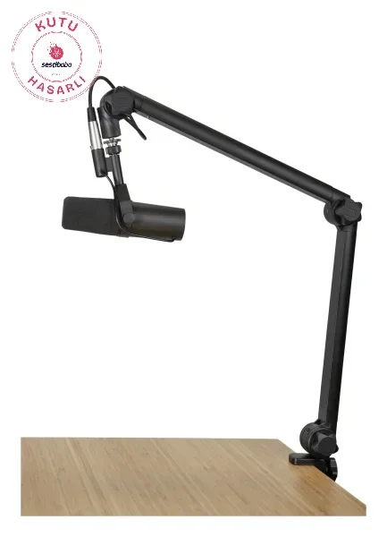 Deluxe Frameworks Masaüstü Mikrofon Boom Standı GFWMICBCBM3000 - KUTU HASARLI - 1