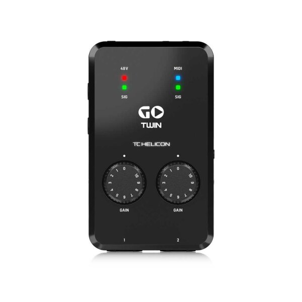 Go Twin 2 Kanallı Ses/MIDI Arayüzü - TC Helicon