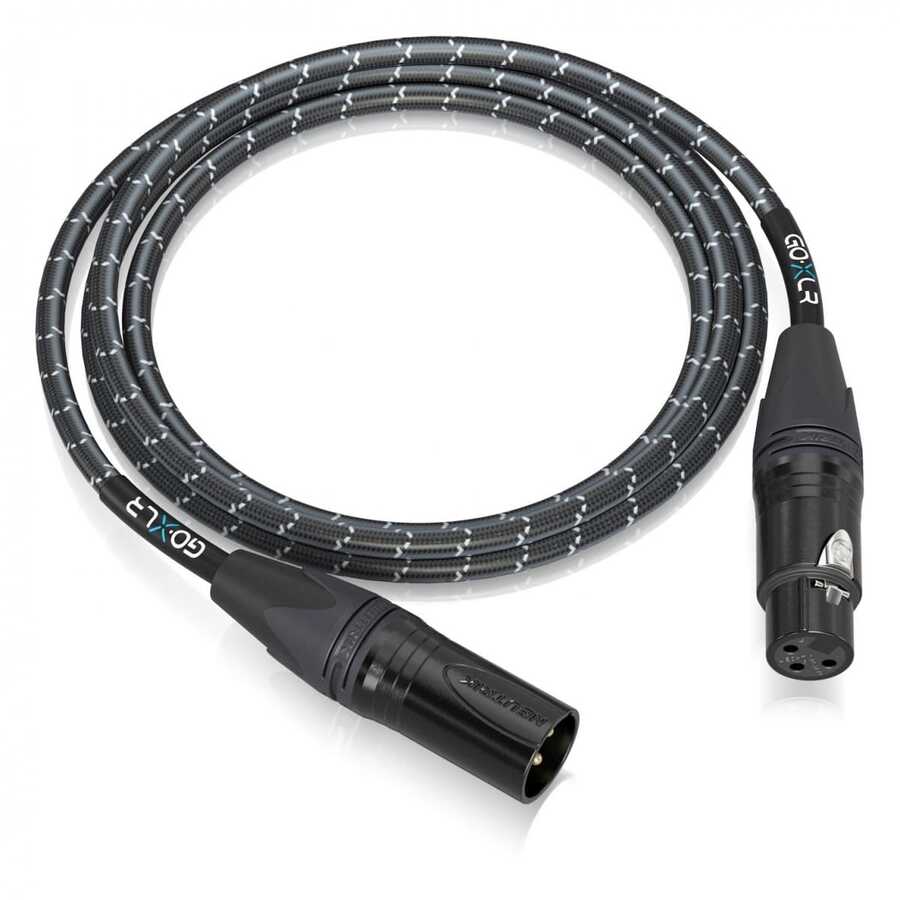 GoXLR MIC CABLE XLR Konnektörlü Yüksek Kaliteli, Oxygen-Free 3.0 m (10 ft) Mikrofon Kablosu