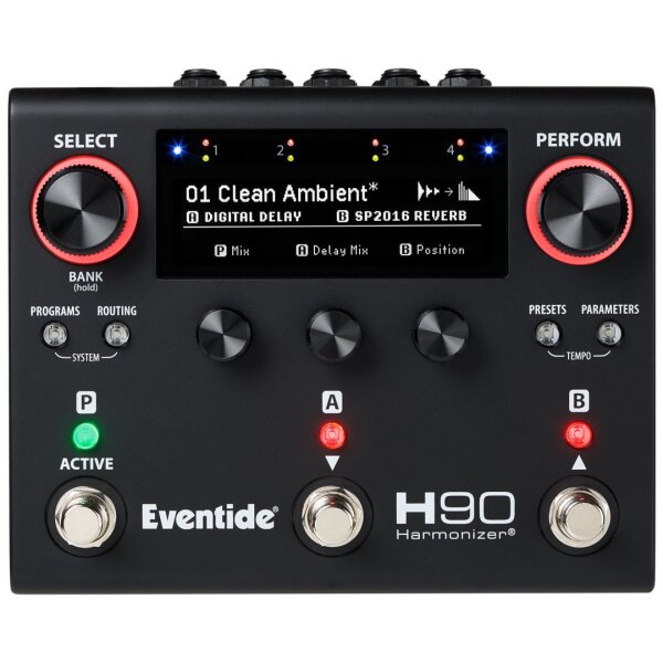 H90 Dark Harmonizer Multi-FX Pedal - Eventide Audio