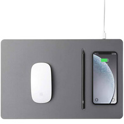 HANDS 3 PRO DUSTY GRAY Wireless Şarjlı Mouse Pad - FAST CHARGING - Thumbnail