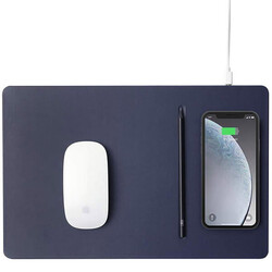 HANDS 3 PRO MIDNIGHT BLUE Wireless Şarjlı Mouse Pad - FAST CHARGING - Thumbnail