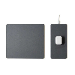 HANDS 3 SPLİT DUSTY GRAY Wireless Şarjlı Mouse Pad - Thumbnail