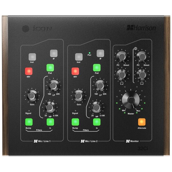 Harrison 32Ci USB-C Audio/MIDI Interface - 1