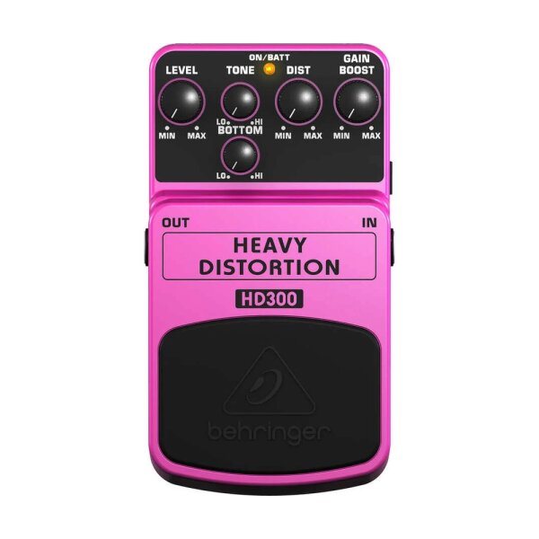 HD300 Heavy Distortion Pedal - Behringer
