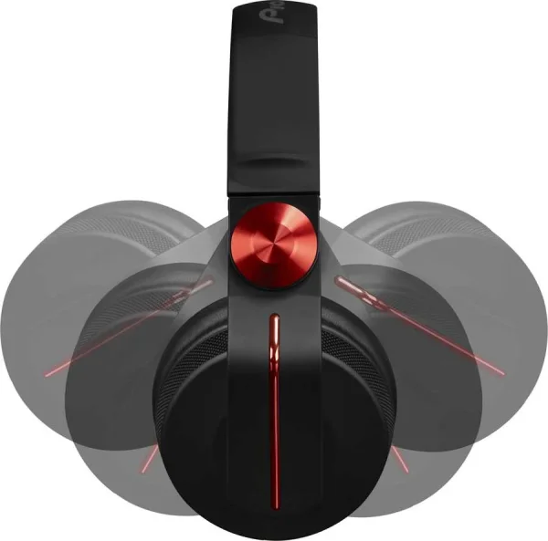 HDJ-700-R Profesyonel DJ Kulaklık (KIRMIZI) - 3