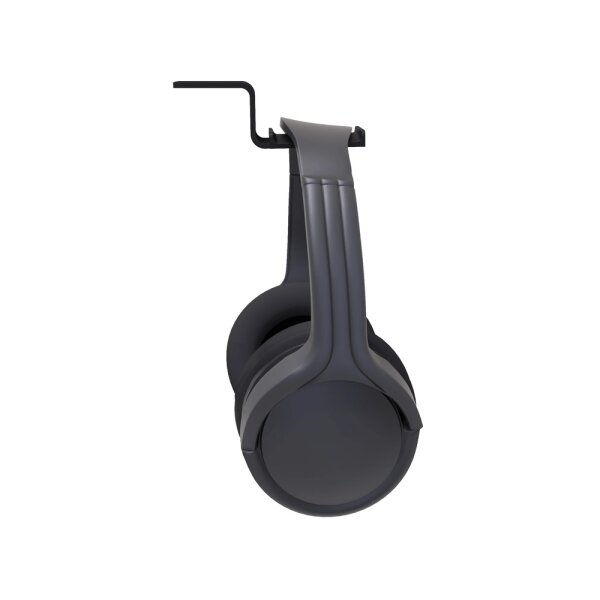 HH Universal Masa Altı Kulaklık Askısı - Siyah - KANTO