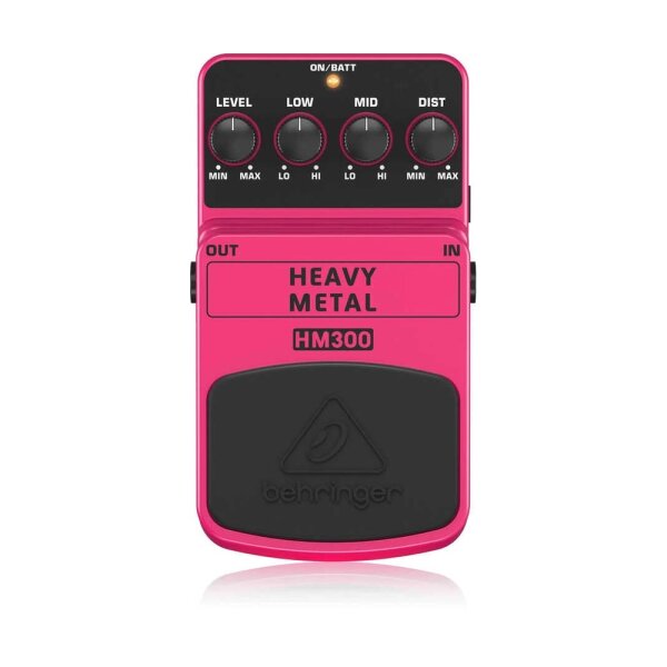 HM300 Heavy Metal Distortion Efekt Pedalı - Behringer