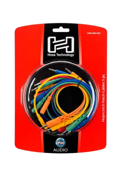 HOSA HOPSCOTCH PATCH KABLOLARI (CMM-500Y-MIX) - 3
