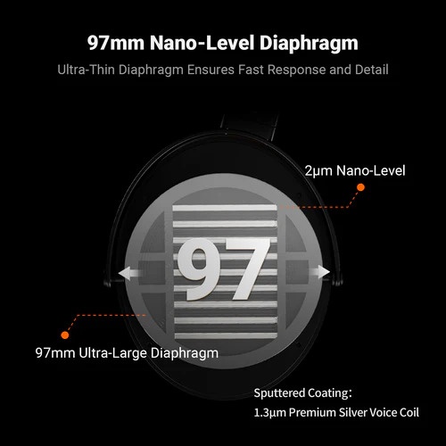 I5 Offline Version Planar Headphones - 3
