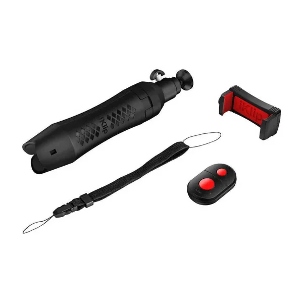 iKlip Grip Pro - 4'ü 1 arada selfi çubuğu - 5