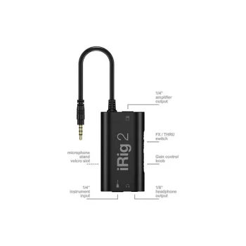 iRig 2 / İOS Uyumlu Gitar Kayıt / Ses Kartı - 4