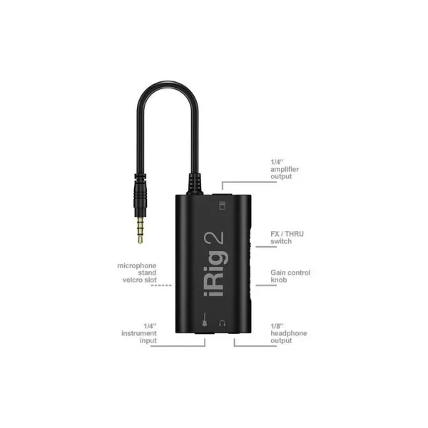 iRig 2 / İOS Uyumlu Gitar Kayıt / Ses Kartı - 4