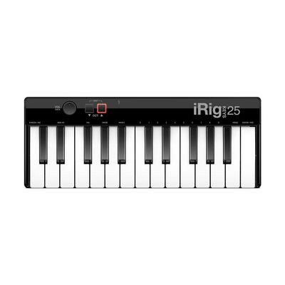 iRig Keys 25 - 25 mini tuşlu USB MIDI kontrolör