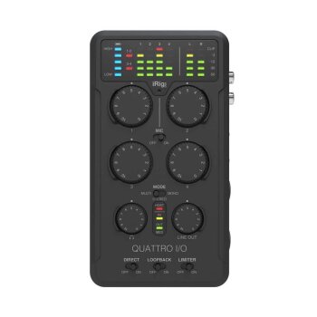iRig Pro Quattro I/O Deluxe - IK Multimedia