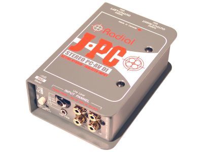 JPC Stereo PC-AV DI-Box