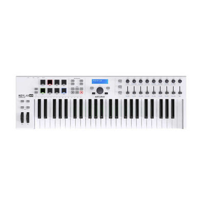Keylab 49 Essential - ( Beyaz ) 49 tuş keyboard-controller + Soft Synth