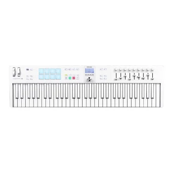 KeyLab Essential 61 MK3 - Midi Klavye / Alpine White - Arturia