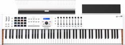 Keylab 88 MK II 88 tuş Keyboard - Hammer Action - Soft Synth - WHITE - 4