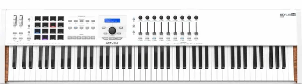 KeyLab 88 MKII Hammer Action MIDI Klavye - White Edition - 2