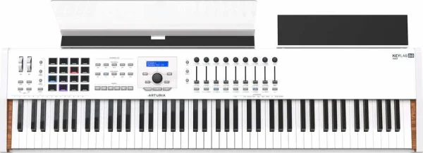 KeyLab 88 MKII Hammer Action MIDI Klavye - White Edition - 4