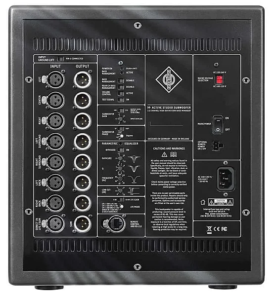 KH 810 G / Bass Management 7.1 Subwoofer - 4