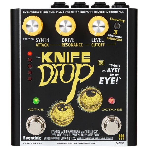 Knife Drop Sub-Octave Fuzz w/Synth FX - Eventide Audio
