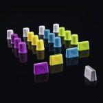 Knob Cap Set Green (Set of 8) - 6