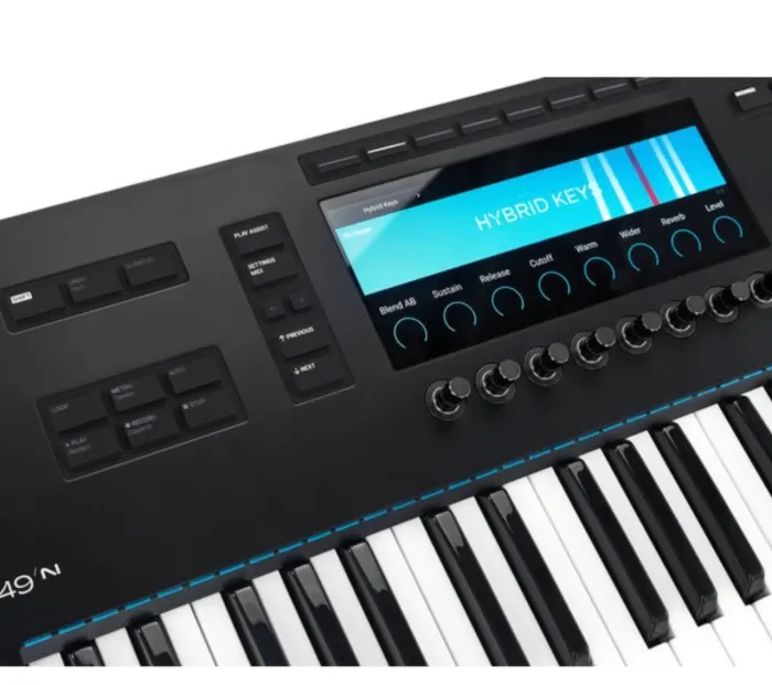 Komplete Kontrol S49 MK3 Midi Klavye - 4