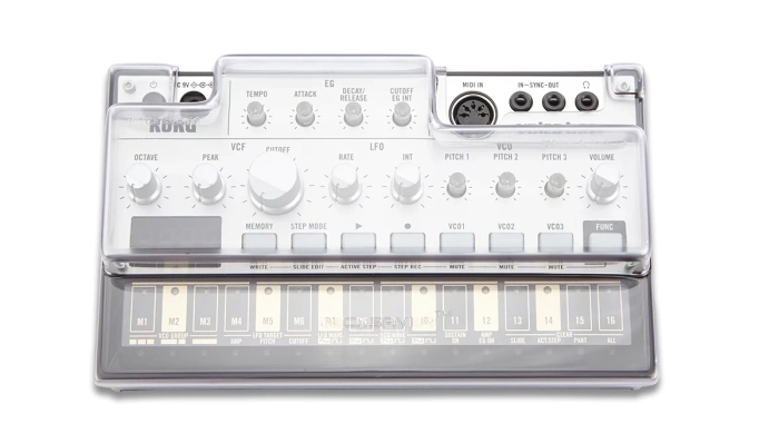 Korg Volca Serisi için Decksaver Koruyucu Kapak - 5