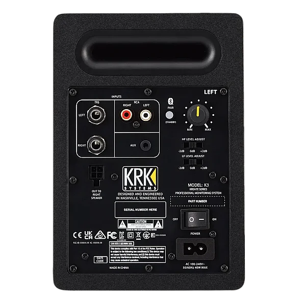 Kreate 3 - Bluetooth Bağlantılı 3.5'' Stüdyo Monitör Seti - 3