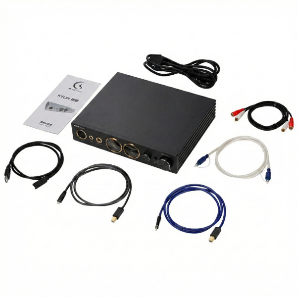 Kylin | DAC & Headphone Amplifier | Black - 5