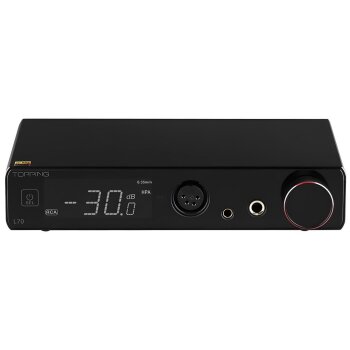 L70 Balanced NFCA Headphone Amplifier / Preamplifier | Black - 1