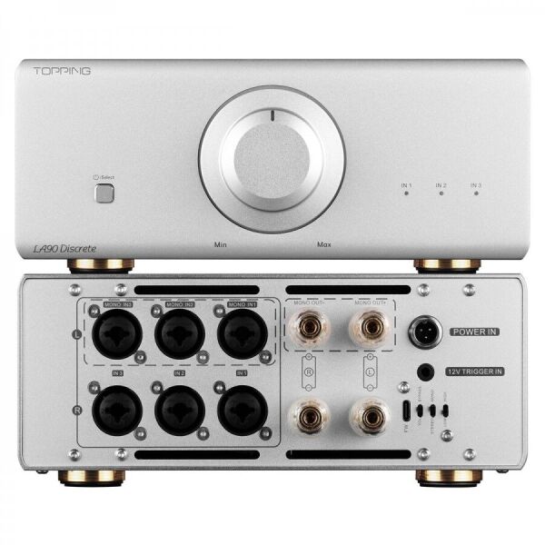 LA90D Discrete Amplifier | Silver - 4
