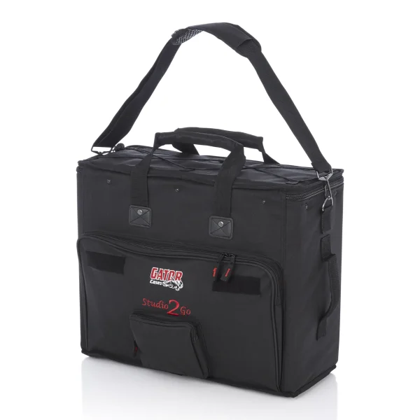 Laptop and 2-Space Audio Rack Bag | GSR-2U - 1