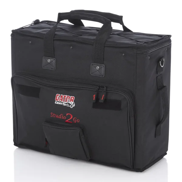 Laptop and 2-Space Audio Rack Bag | GSR-2U - 2
