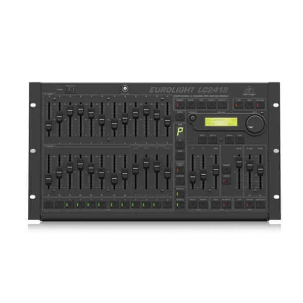 LC2412 V2 Profesyonel 24 Kanallı DMX Konsolu - 1